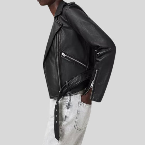 Naivya Genuine Leather Jacket For Women